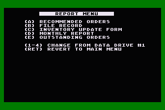 Inventory Master atari screenshot