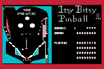 Itsy Bitsy Pinball atari screenshot