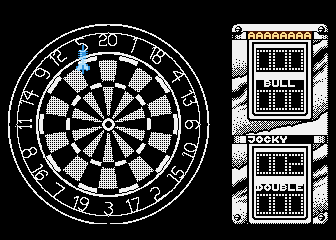 Jocky Wilson's Compendium of Darts atari screenshot