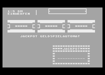 Jackpot atari screenshot