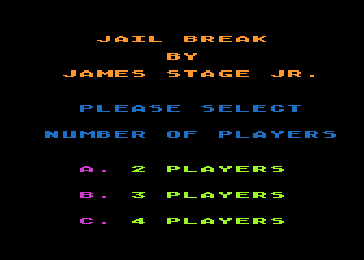 Jail Break atari screenshot