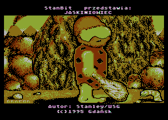 Jaskiniowiec atari screenshot