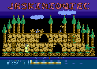 Jaskiniowiec atari screenshot