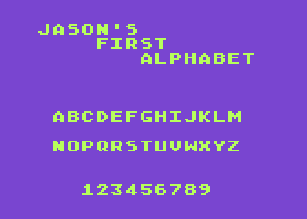 Jason's First Alphabet — screenshot 1