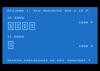 Jednadvacet — screenshot 1