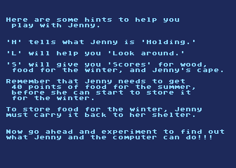 Jenny of the Prairie atari screenshot
