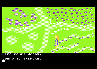 Jenny of the Prairie atari screenshot