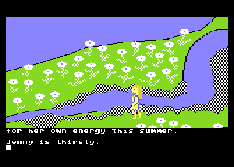 Jenny of the Prairie atari screenshot