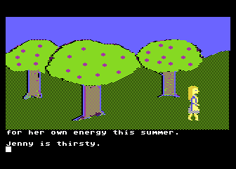 Jenny of the Prairie atari screenshot