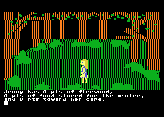 Jenny of the Prairie atari screenshot