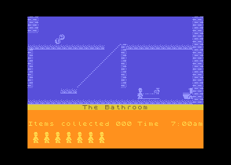 Jet Set Willy 2007 atari screenshot