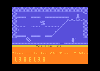 Jet Set Willy 2007 atari screenshot