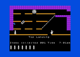 Jet Set Willy 2019 atari screenshot
