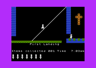 Jet Set Willy 2019 atari screenshot