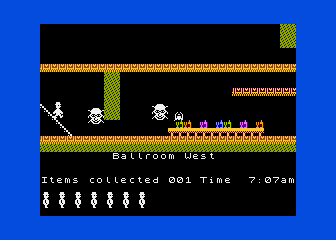 Jet Set Willy 2019 atari screenshot