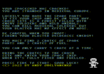 Jetman of the Wood atari screenshot