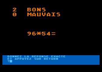 Jeu d'Arithmétique — screenshot 1