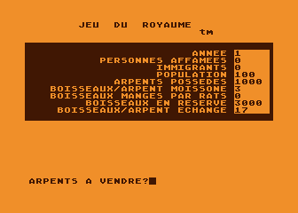 Jeu du Royaume