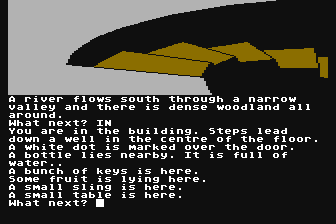 Jewels of Darkness atari screenshot