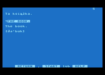 Jezyk Angielski atari screenshot