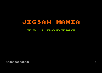 Jigsaw Mania atari screenshot