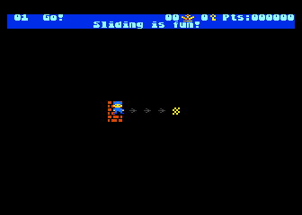 Jim Slide atari screenshot