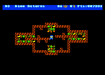 Jim Slide atari screenshot