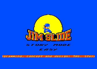 Jim Slide XL atari screenshot