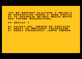 Jmeno Ruze atari screenshot