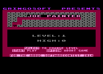 Joe Painter atari screenshot
