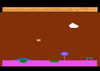 Journey to the Planets atari screenshot