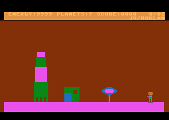 Journey to the Planets atari screenshot