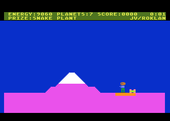 Journey to the Planets atari screenshot