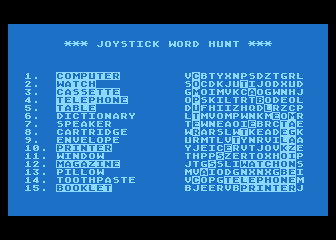 Joystick Word Hunt — screenshot 1