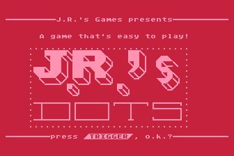 JR's Dots atari screenshot