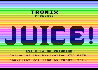 Juice! atari screenshot