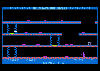Jumping Ghost atari screenshot