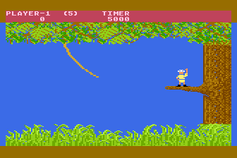 Jungle Hunt atari screenshot