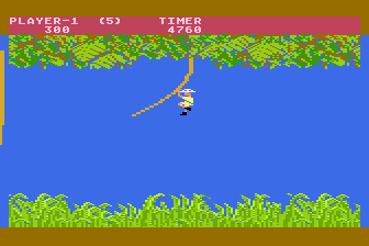 Jungle Hunt atari screenshot