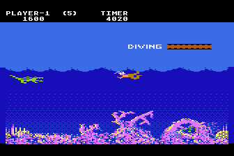 Jungle Hunt atari screenshot