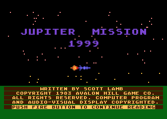 Jupiter Mission 1999 — screenshot 1