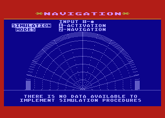 Jupiter Mission 1999 atari screenshot