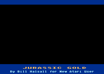Jurassic Gold atari screenshot