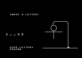 Justin's Hangman — screenshot 1