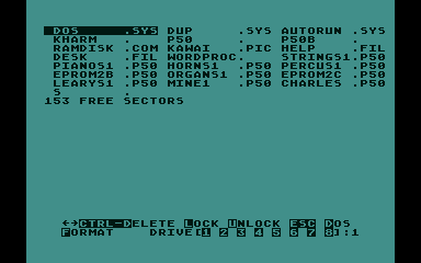 K3 Wave Table Editor atari screenshot