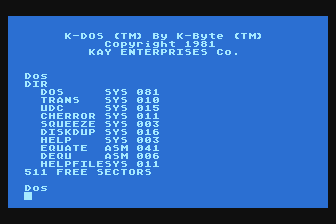 K-DOS — screenshot 1