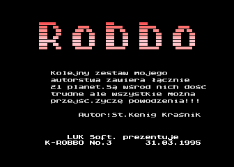 K-Robbo No. 3 atari screenshot