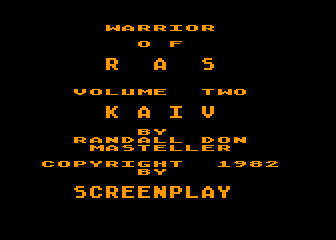 Warriors of Ras - Kaiv — screenshot 1