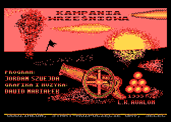 Kampania Wrzesniowa atari screenshot
