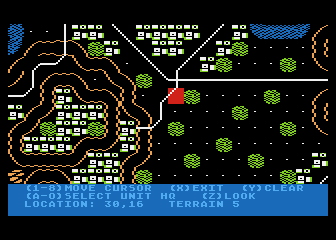 Kampfgruppe Scenario Disk I atari screenshot